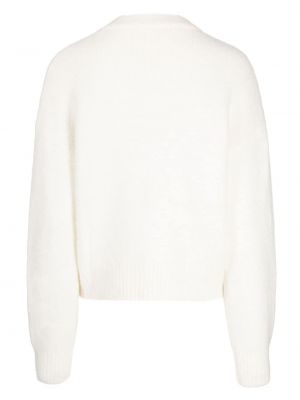 Pull en tricot col rond Chocoolate blanc