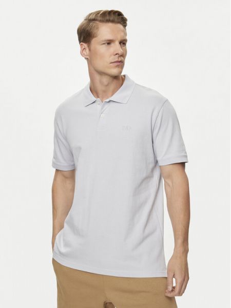 Polo marškinėliai Gap pilka