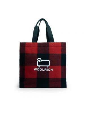 Shopperka Woolrich czerwona