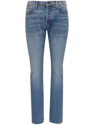 Skinny fit džínsy Tom Ford modrá