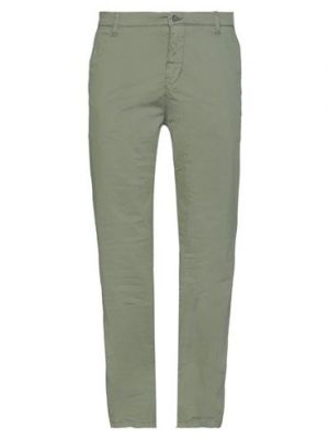 Pantaloni di cotone Designers verde