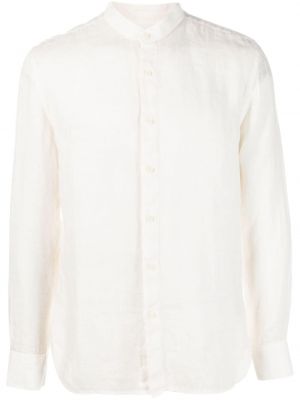 Ľanová košeľa so stojačikom 120% Lino biela