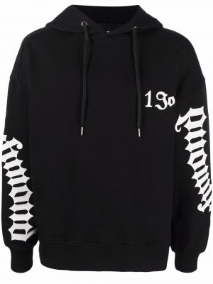 Hoodie John Richmond svart