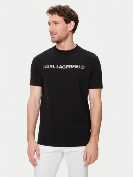 Tričko Karl Lagerfeld černé