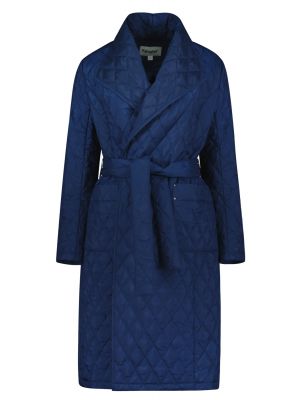 Pikowany płaszcz Frogies niebieski