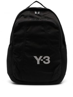 Haftowany plecak Y-3 czarny