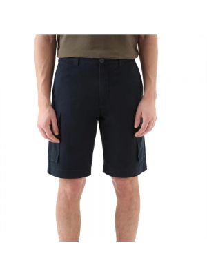 Pantalones cortos cargo Woolrich azul