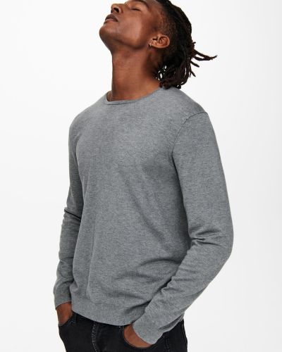 Pullover Only & Sons grigio