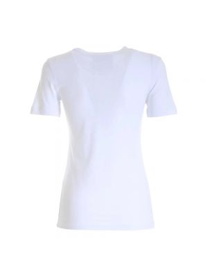 Koszulka z nadrukiem Versace Jeans Couture biała
