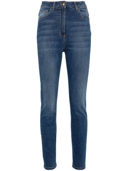 Skinny jeans Elisabetta Franchi blå