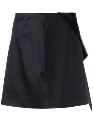 Saténové mini sukně Genny černé