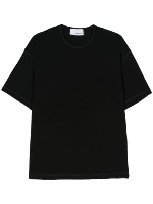 Lniana koszulka Costumein czarna