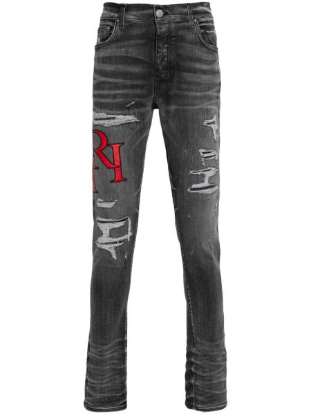Skinny džíny s oděrkami Amiri