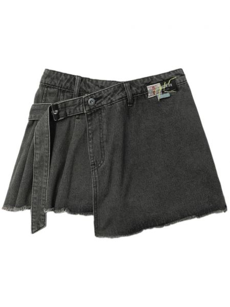 Kratke jeans hlače Musium Div. siva