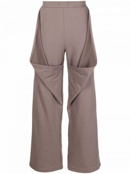 Pantalones drapeados Ninamounah gris