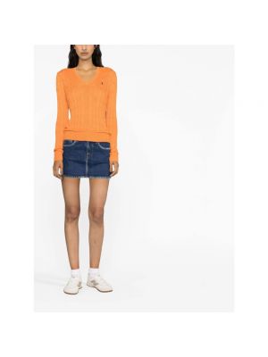 Sweter Ralph Lauren pomarańczowy