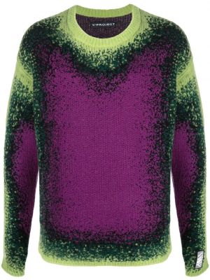 Пуловер с градиентным принтом Y Project