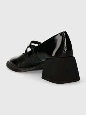 Magassarkú bőr flip-flop Vagabond Shoemakers fekete