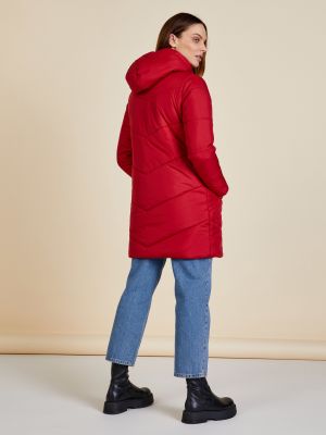 Prošívaný kabát Zoot Baseline červený