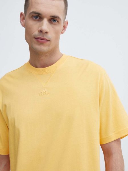 Pamut laza szabású póló Adidas