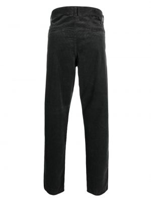 Bavlněné manšestrové kalhoty Aspesi šedé