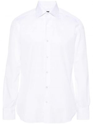 Βαμβακερό πουκάμισο Barba λευκό