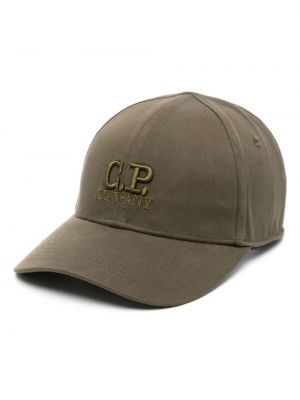 Памучна шапка с козирки бродирана C.p. Company