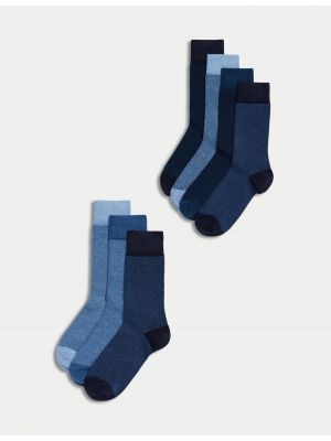 Ponožky Marks & Spencer modrá