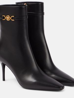 Leder ankle boots Versace