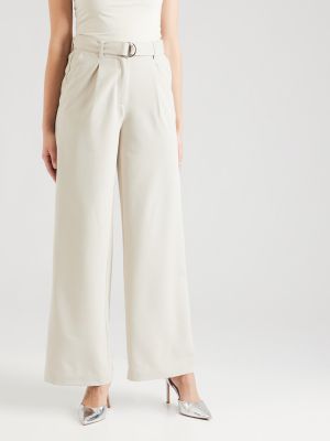 Широки панталони тип „марлен“ Tally Weijl бяло