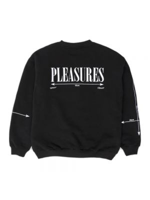 Bluza dresowa Pleasures czarna