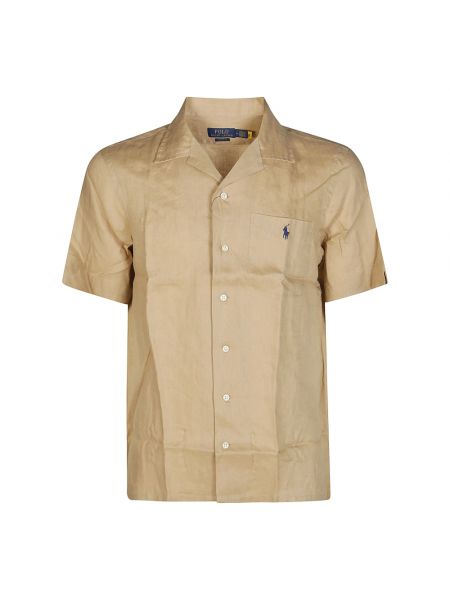 Hemd mit kurzen ärmeln Polo Ralph Lauren beige