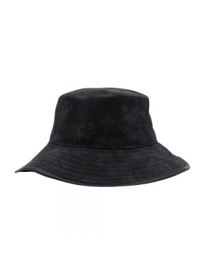 Czarna czapka Versace