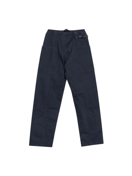 Pantalones rectos de algodón retro Gramicci azul