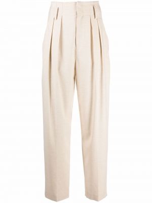 Pantalones ajustados de cintura alta Isabel Marant étoile