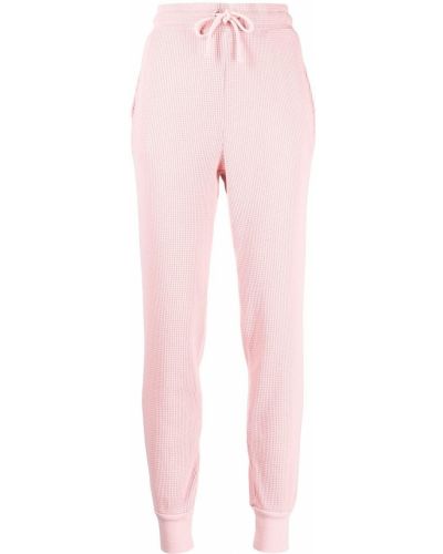 Хлопковые брюки Cotton Citizen, розовый