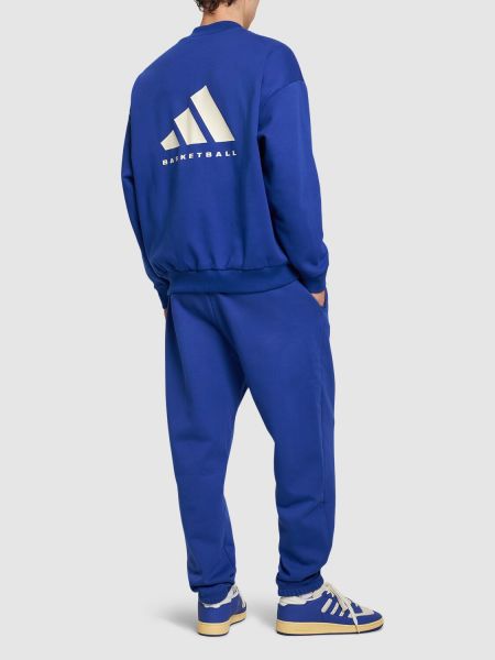 Fleecejacke Adidas Originals blau