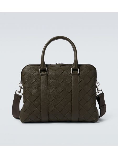 Leder aktentasche Bottega Veneta