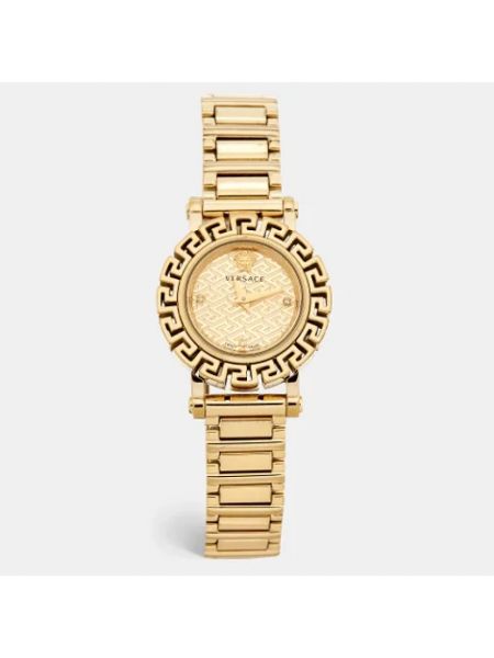 Relojes Versace Pre-owned amarillo