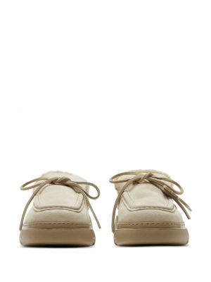 Chaussons Burberry beige