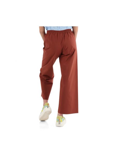 Pantalones de algodón Niu marrón