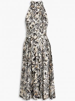 Платье миди с принтом Diane Von Furstenberg черное