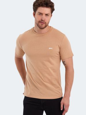 Polo marškinėliai trumpomis rankovėmis Slazenger smėlinė