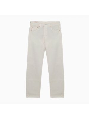 Einfarbige bootcut jeans aus baumwoll Levi's® weiß