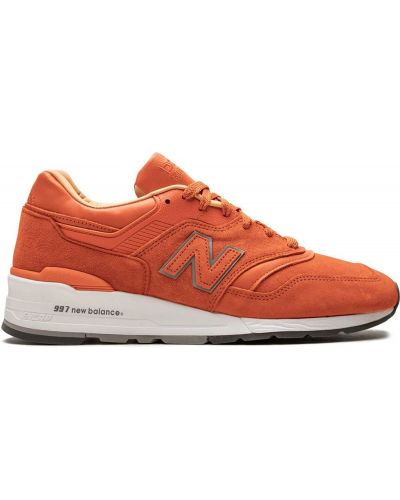 Sneakersy New Balance 997 pomarańczowe