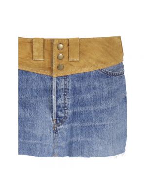 Niebieska spódnica jeansowa Re/done