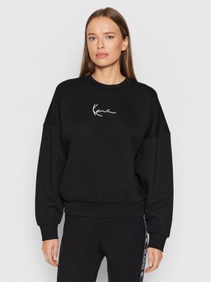 Relaxed fit sportinis džemperis Karl Kani juoda