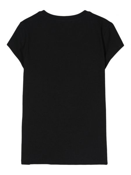 T-krekls ar izšuvumiem Dondup melns