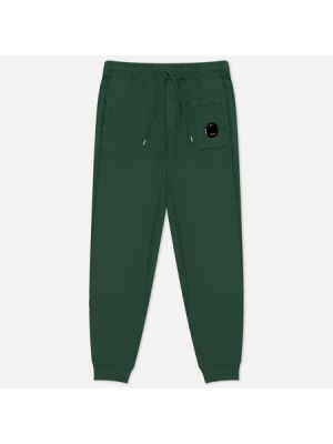 Флисовые брюки C.p. Company зеленые