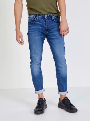 Priliehavé džínsy s rovným strihom Pepe Jeans